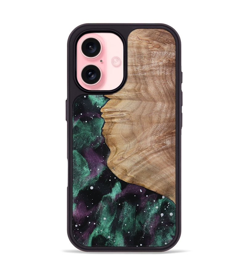 iPhone 16 Wood Phone Case - Janiyah (Cosmos, 799761)