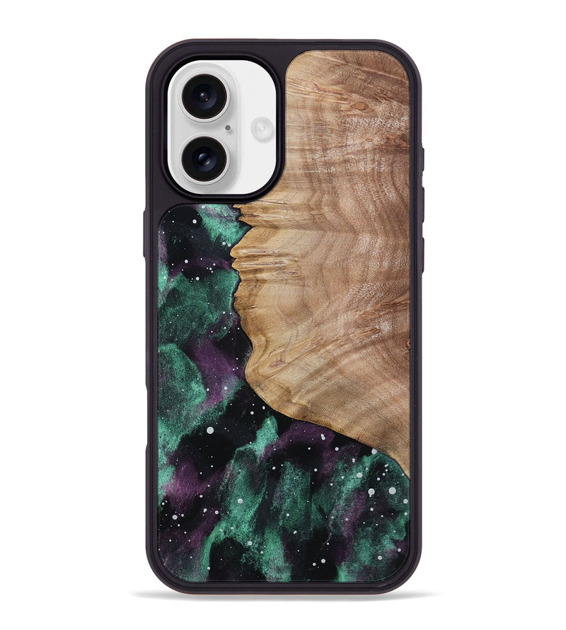 iPhone 16 Plus Wood Phone Case - Janiyah (Cosmos, 799761)