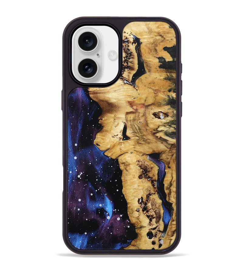 iPhone 16 Plus Wood Phone Case - Benicio (Cosmos, 799764)