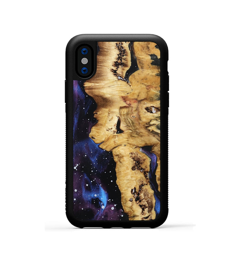 iPhone Xs Wood Phone Case - Benicio (Cosmos, 799764)