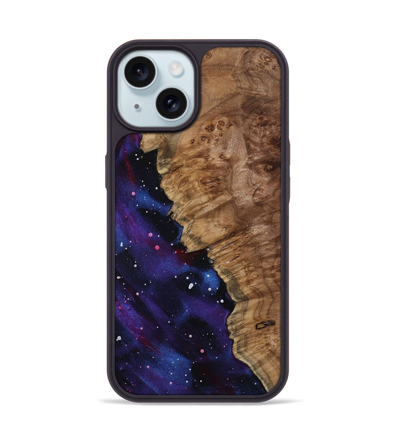 iPhone 15 Wood Phone Case - Delilah (Cosmos, 799765)