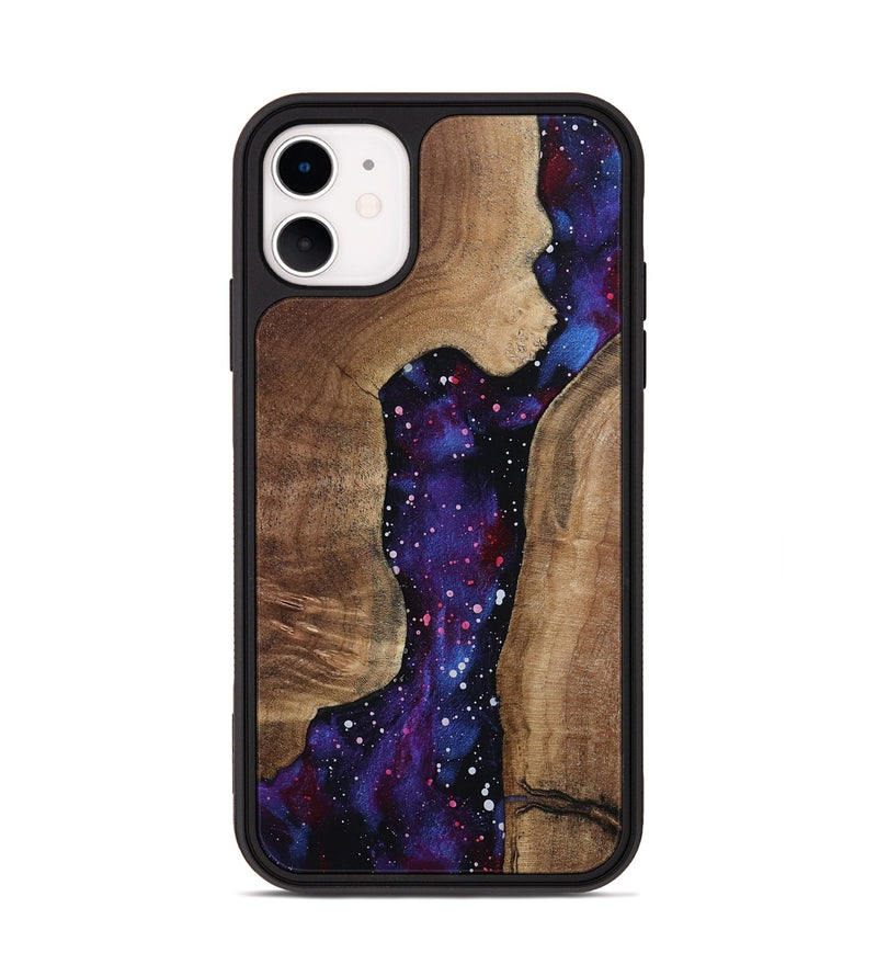 iPhone 11 Wood Phone Case - Azul (Cosmos, 799769)