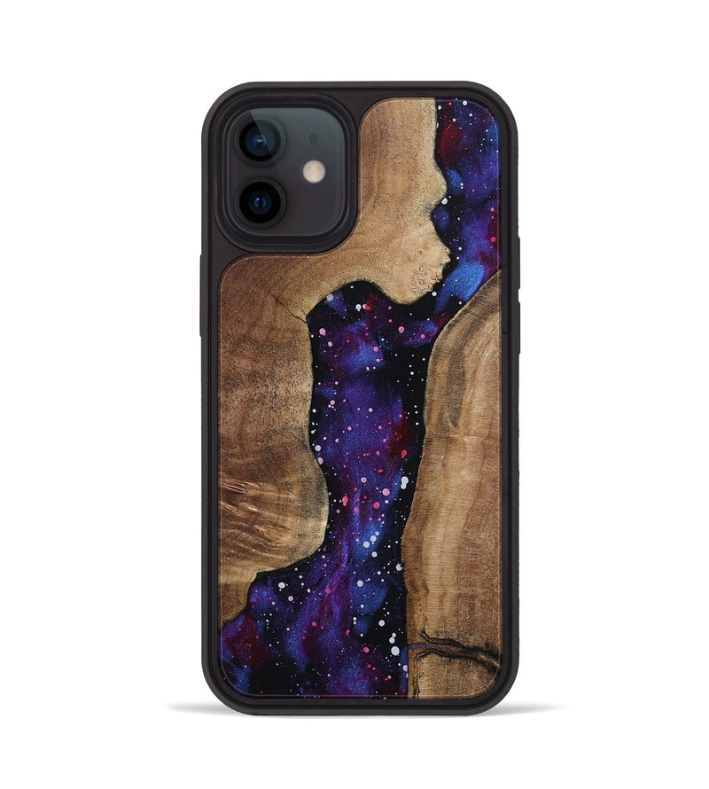 iPhone 12 Wood Phone Case - Azul (Cosmos, 799769)