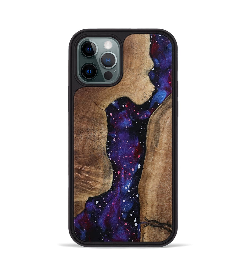 iPhone 12 Pro Wood Phone Case - Azul (Cosmos, 799769)