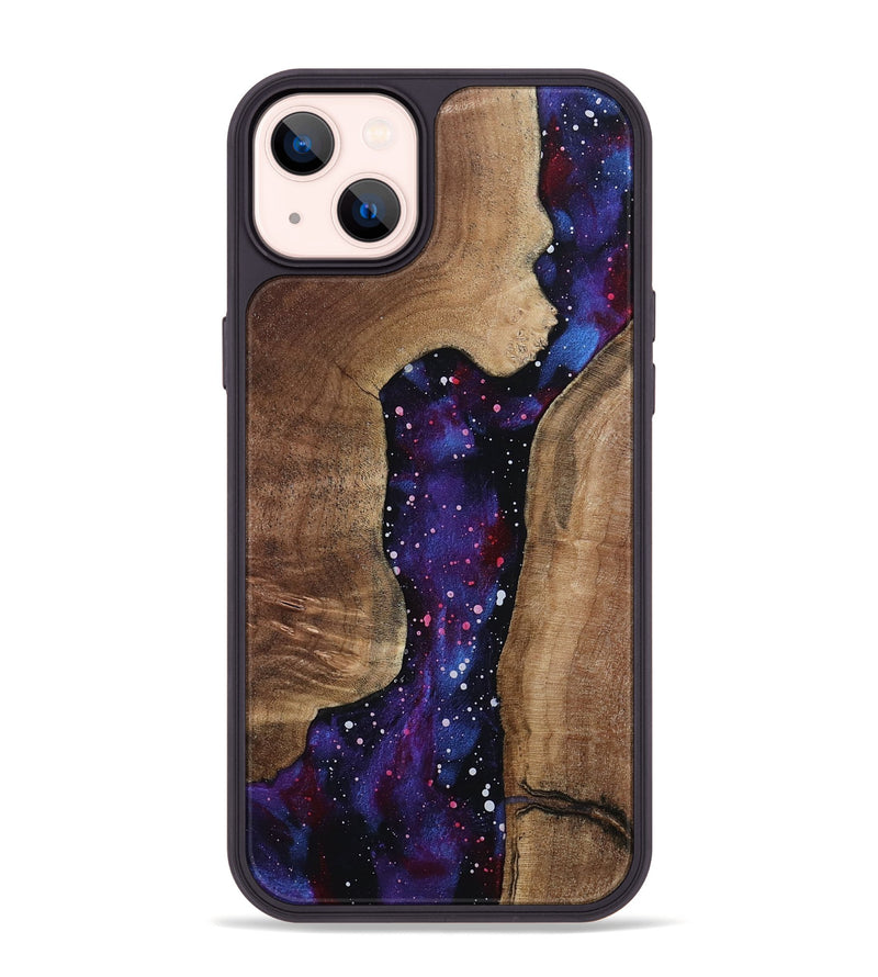 iPhone 14 Plus Wood Phone Case - Azul (Cosmos, 799769)