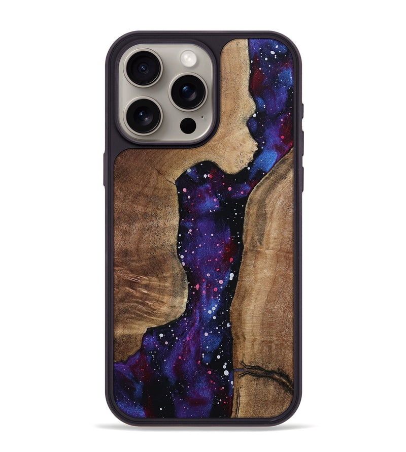 iPhone 15 Pro Max Wood Phone Case - Azul (Cosmos, 799769)