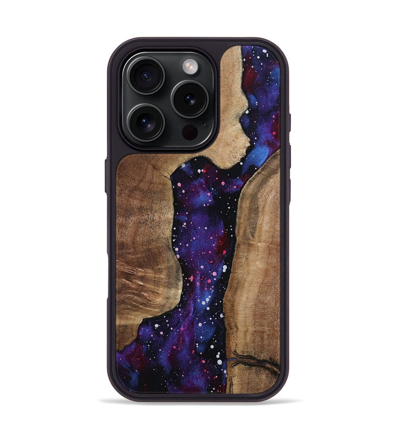 iPhone 16 Pro Wood Phone Case - Azul (Cosmos, 799769)