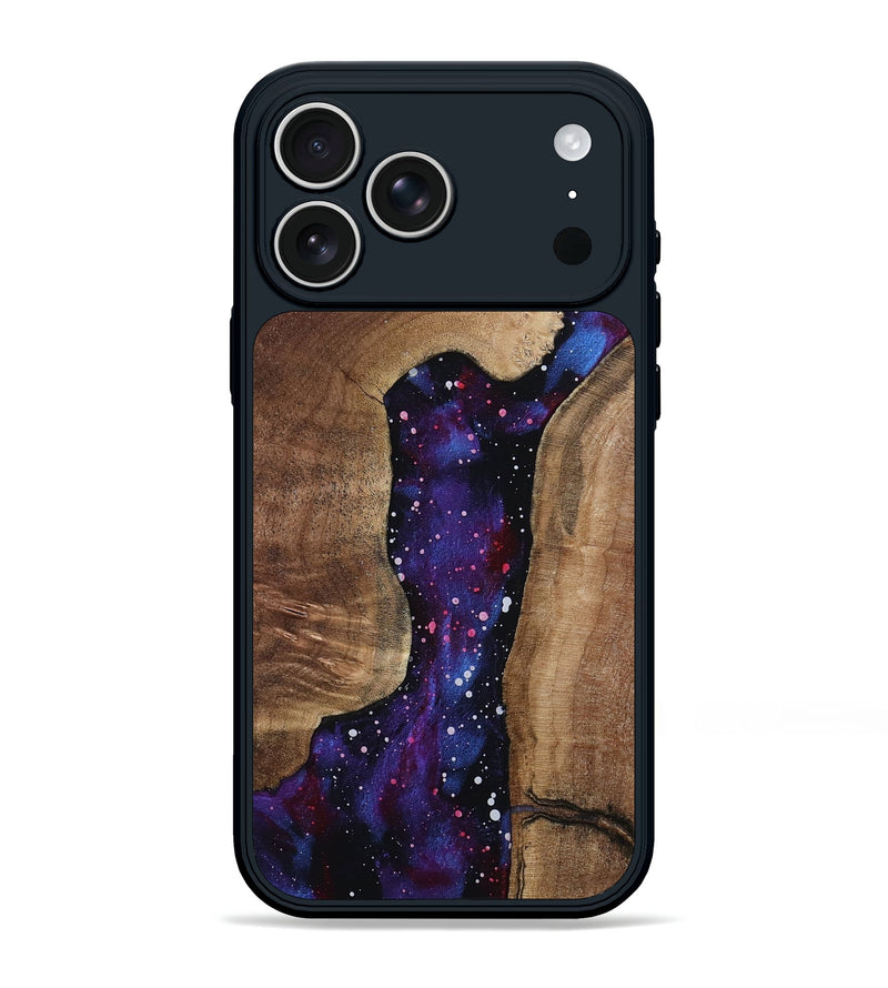 iPhone 17 Pro Max Wood Phone Case - Azul (Cosmos, 799769)