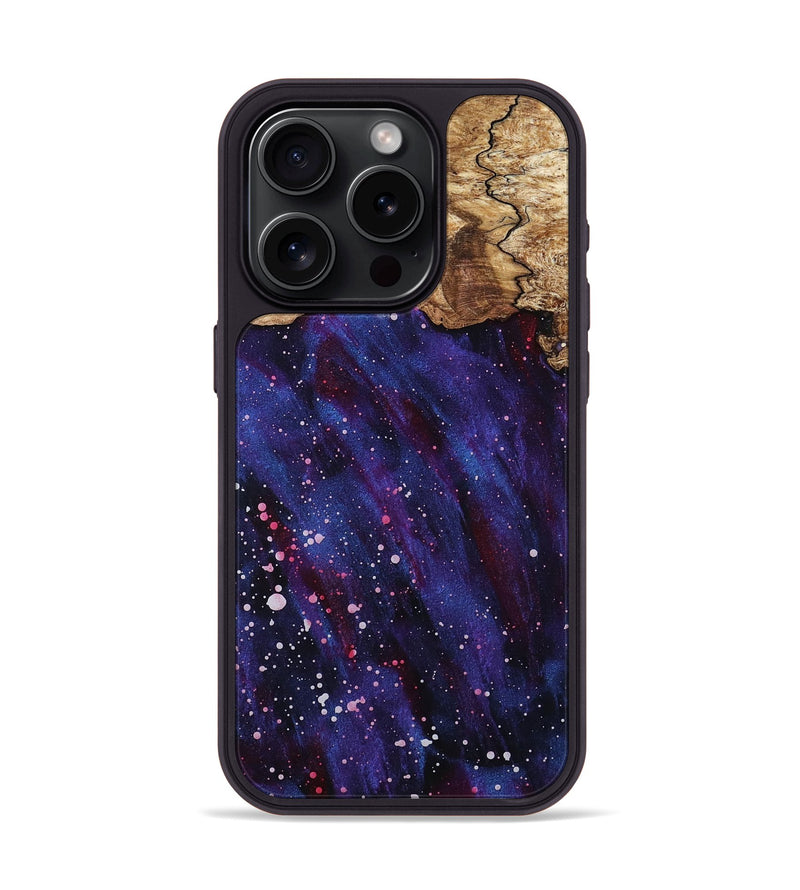 iPhone 15 Pro Wood Phone Case - Mazie (Cosmos, 799770)