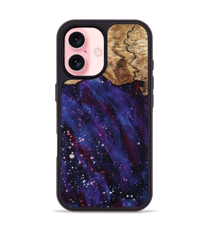 iPhone 16 Wood Phone Case - Mazie (Cosmos, 799770)