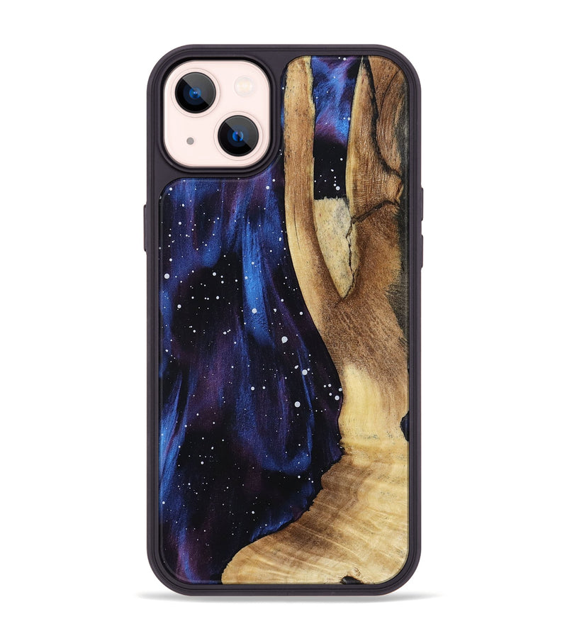 iPhone 14 Plus Wood Phone Case - Peggie (Cosmos, 799774)