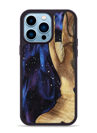 iPhone 14 Pro Max Wood Phone Case - Peggie (Cosmos, 799774)