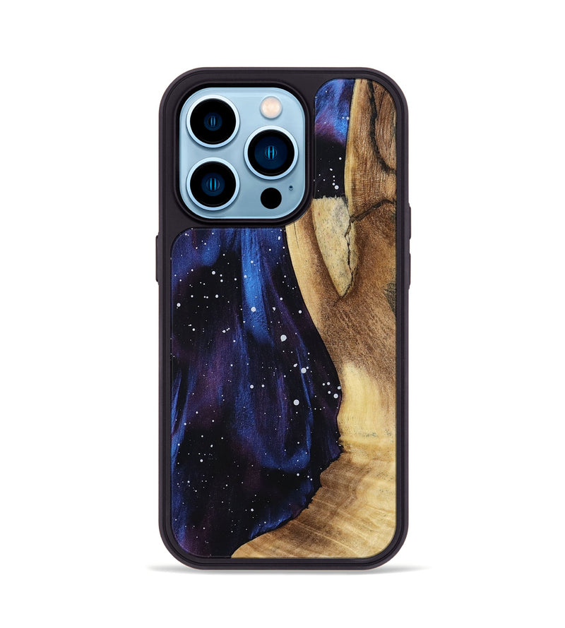 iPhone 14 Pro Wood Phone Case - Peggie (Cosmos, 799774)