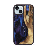 iPhone 15 Wood Phone Case - Peggie (Cosmos, 799774)