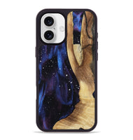 iPhone 16 Plus Wood Phone Case - Peggie (Cosmos, 799774)