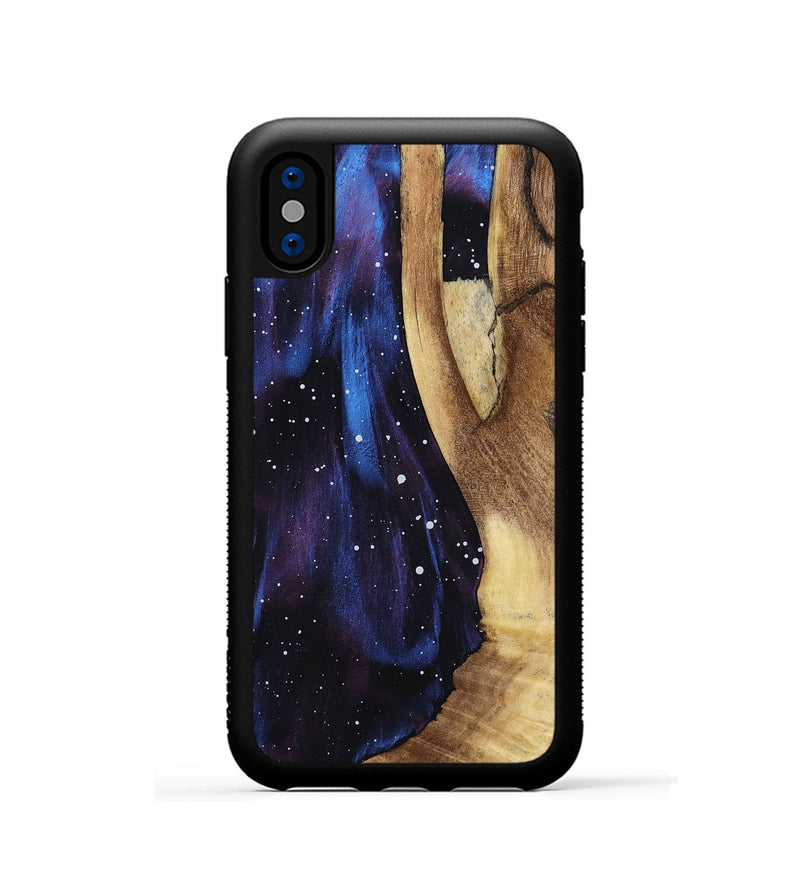 iPhone Xs Wood Phone Case - Peggie (Cosmos, 799774)