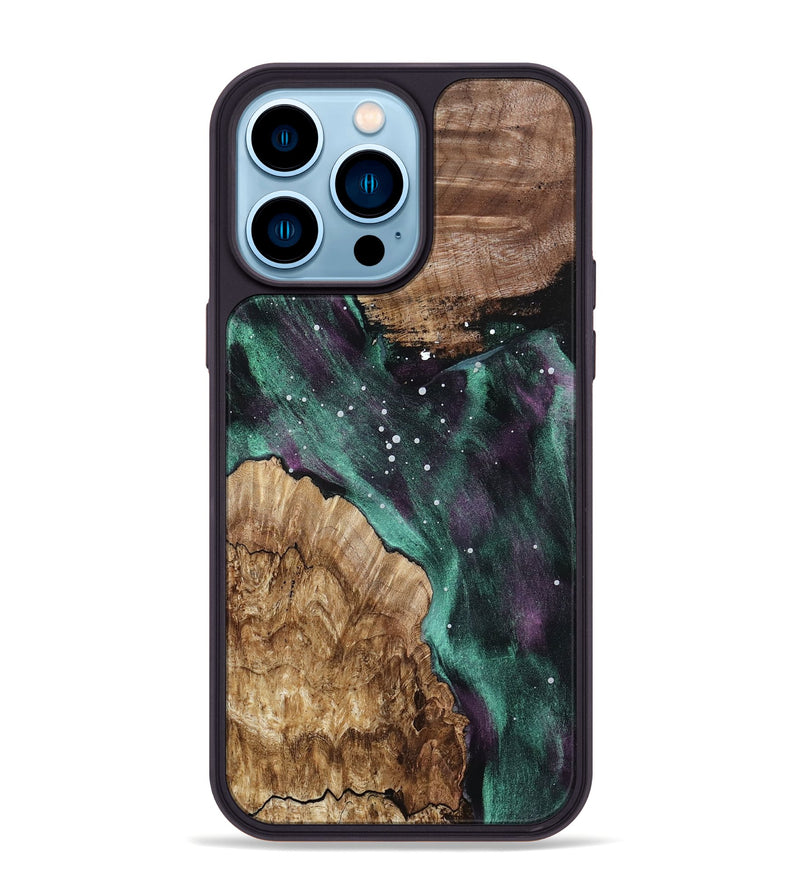 iPhone 14 Pro Max Wood Phone Case - Perry (Cosmos, 799775)