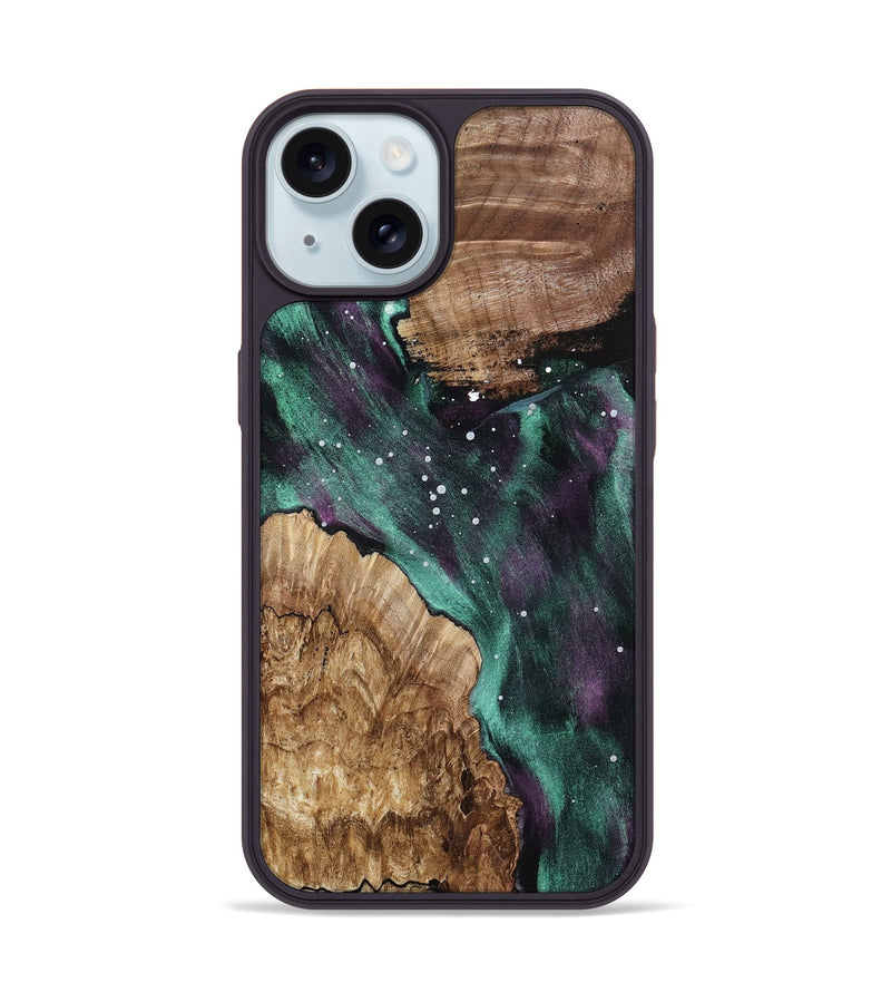 iPhone 15 Wood Phone Case - Perry (Cosmos, 799775)