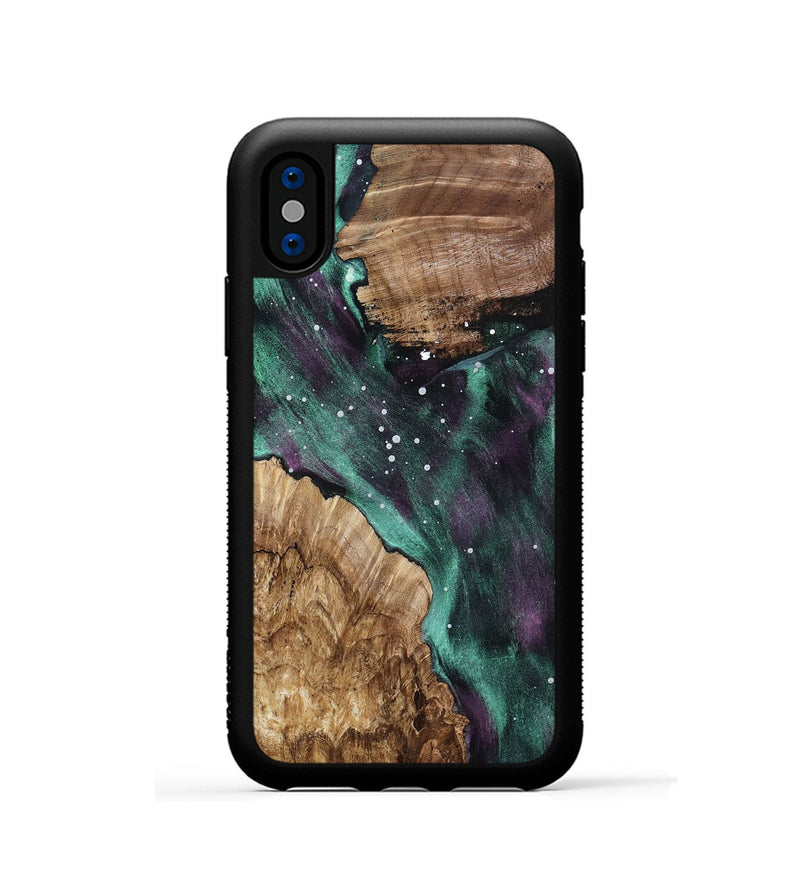 iPhone Xs Wood Phone Case - Perry (Cosmos, 799775)