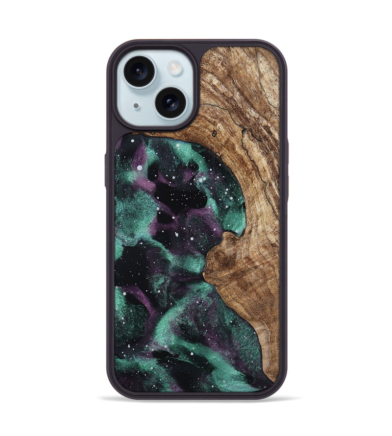 iPhone 15 Wood Phone Case - January (Cosmos, 799776)