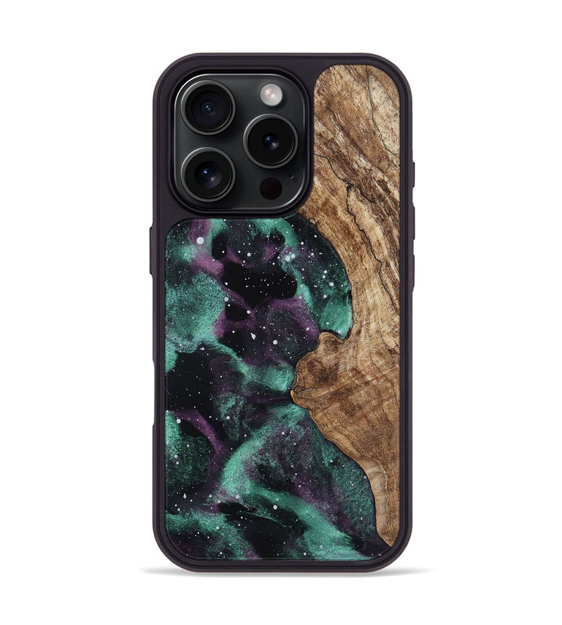 iPhone 16 Pro Wood Phone Case - January (Cosmos, 799776)