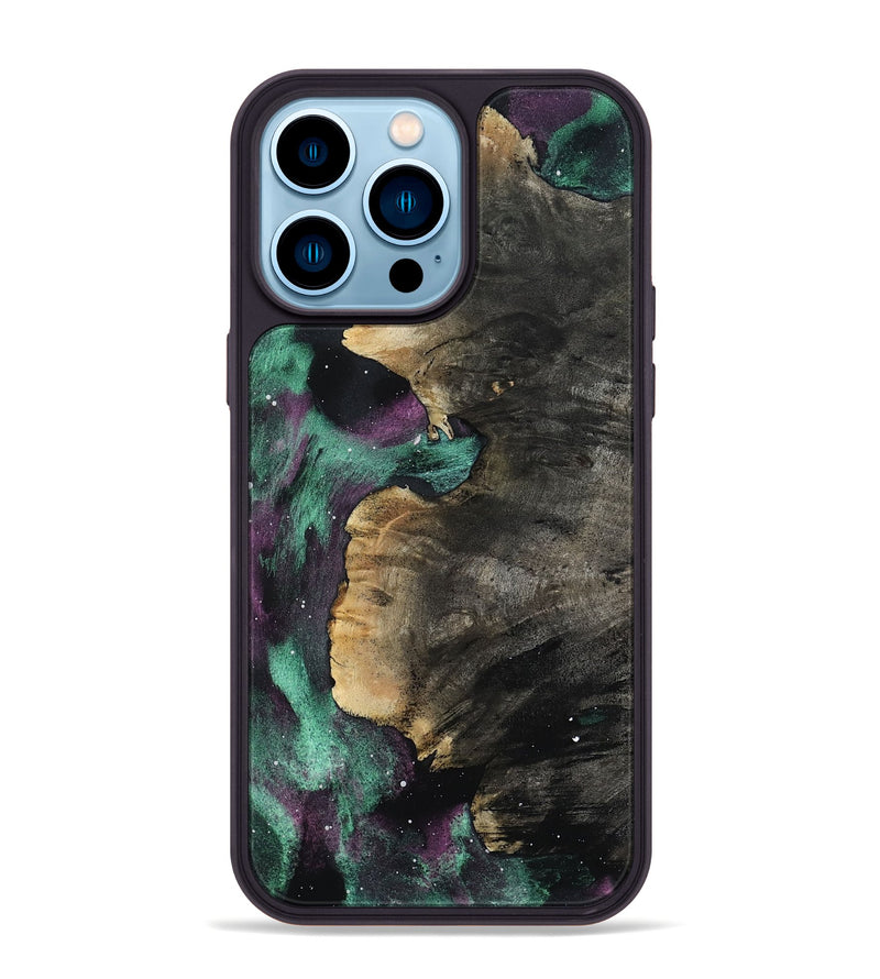 iPhone 14 Pro Max Wood Phone Case - Braedon (Cosmos, 799777)
