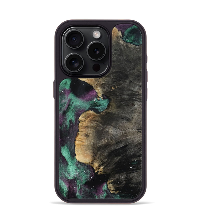 iPhone 15 Pro Wood Phone Case - Braedon (Cosmos, 799777)
