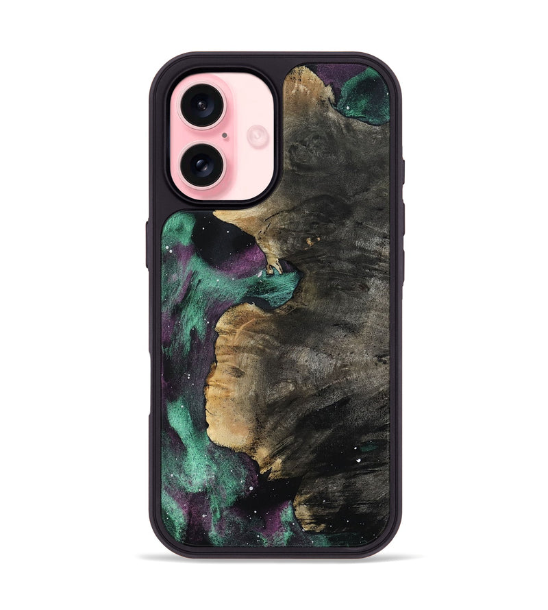iPhone 16 Wood Phone Case - Braedon (Cosmos, 799777)