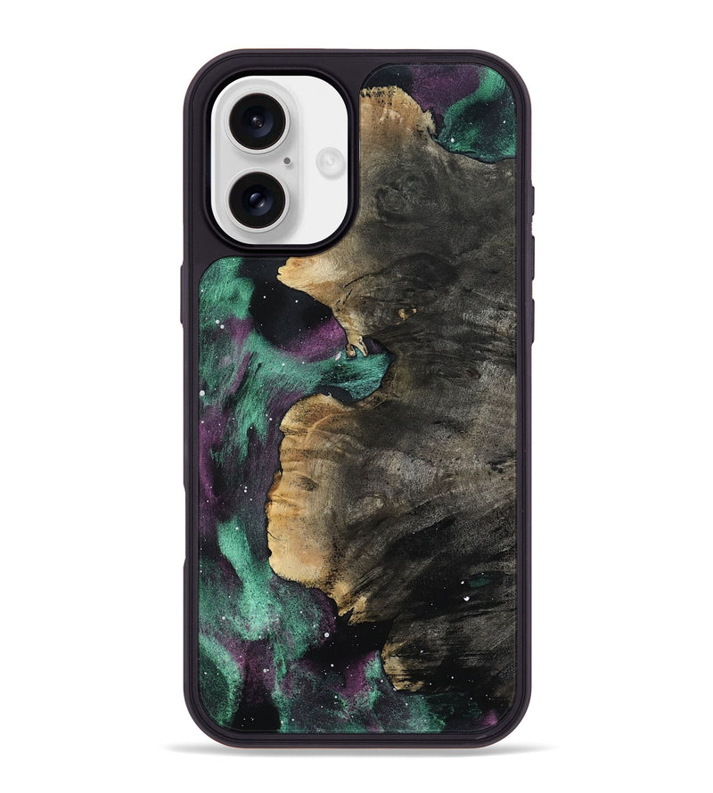 iPhone 16 Plus Wood Phone Case - Braedon (Cosmos, 799777)