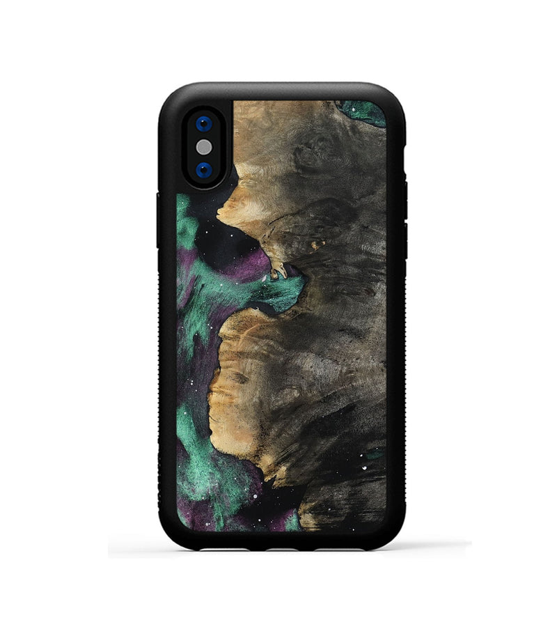 iPhone Xs Wood Phone Case - Braedon (Cosmos, 799777)