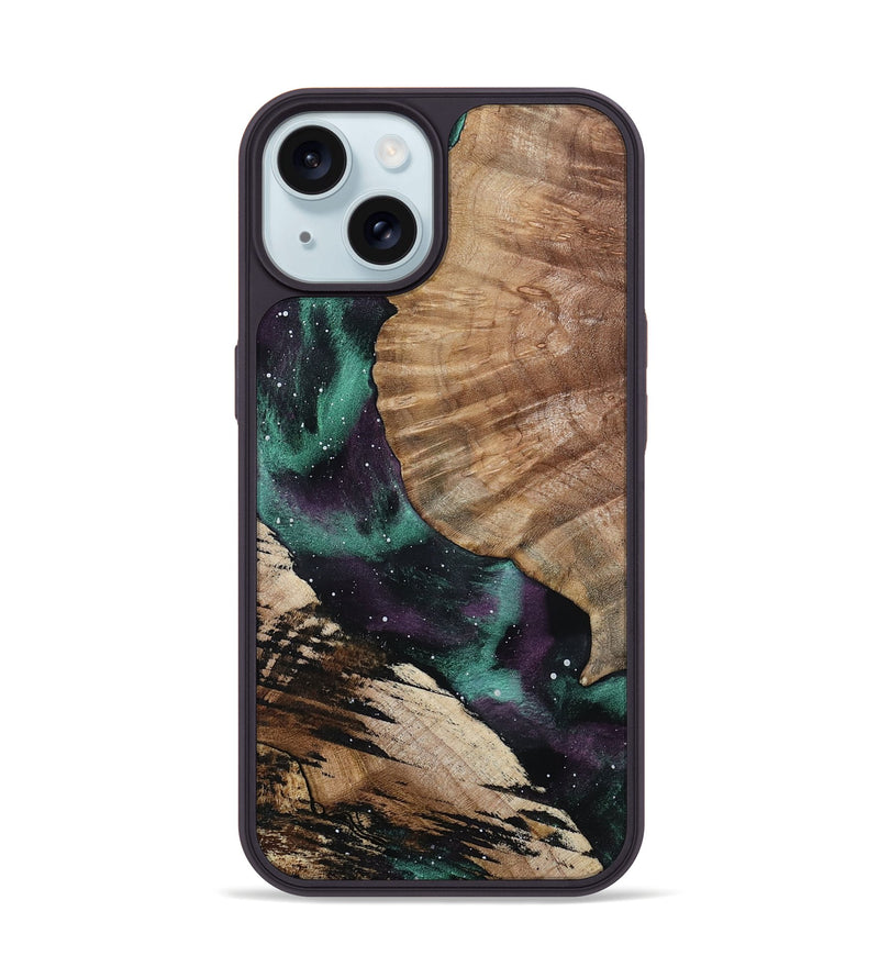 iPhone 15 Wood Phone Case - Weldon (Cosmos, 799778)