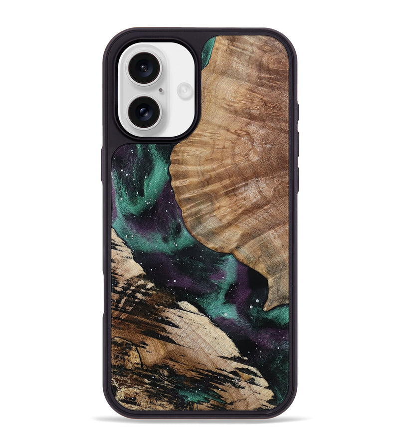 iPhone 16 Plus Wood Phone Case - Weldon (Cosmos, 799778)