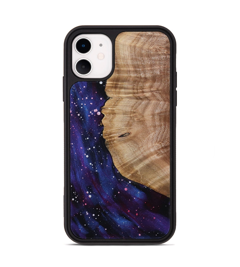 iPhone 11 Wood Phone Case - Zhane (Cosmos, 799780)