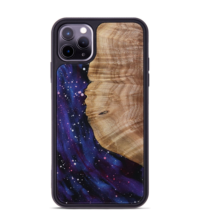 iPhone 11 Pro Max Wood Phone Case - Zhane (Cosmos, 799780)