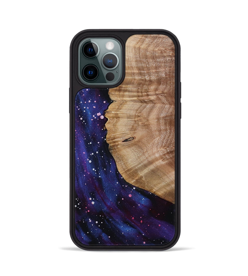 iPhone 12 Pro Wood Phone Case - Zhane (Cosmos, 799780)