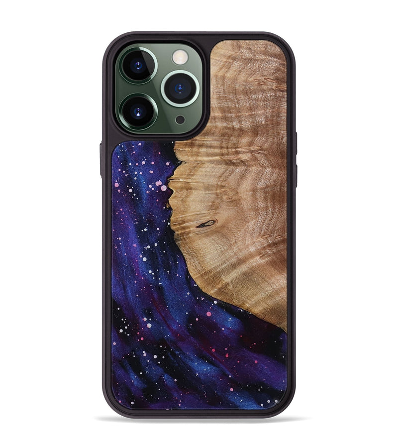 iPhone 13 Pro Max Wood Phone Case - Zhane (Cosmos, 799780)