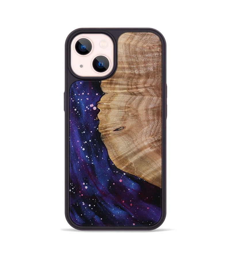 iPhone 14 Wood Phone Case - Zhane (Cosmos, 799780)