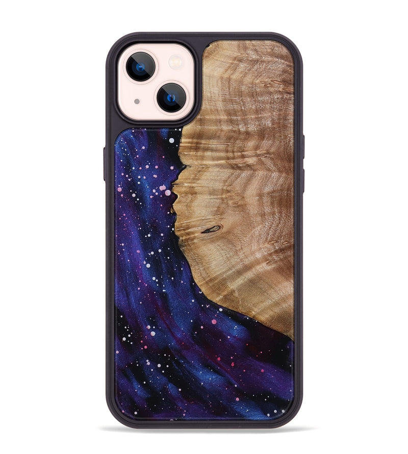 iPhone 14 Plus Wood Phone Case - Zhane (Cosmos, 799780)