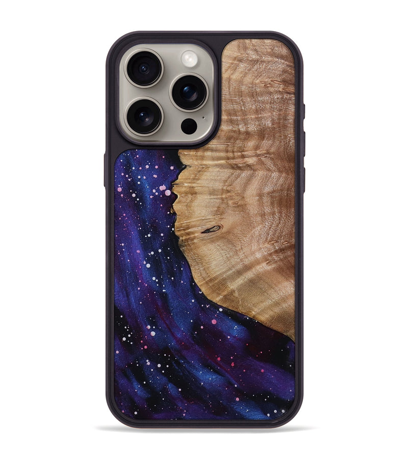 iPhone 15 Pro Max Wood Phone Case - Zhane (Cosmos, 799780)