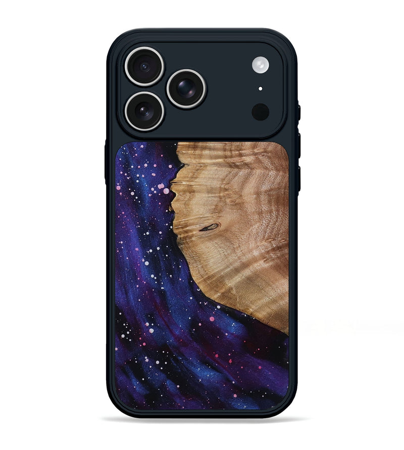 iPhone 17 Pro Max Wood Phone Case - Zhane (Cosmos, 799780)