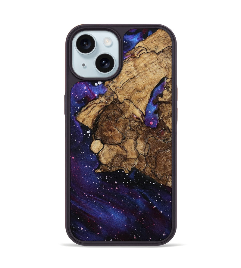 iPhone 15 Wood Phone Case - Athena (Cosmos, 799781)