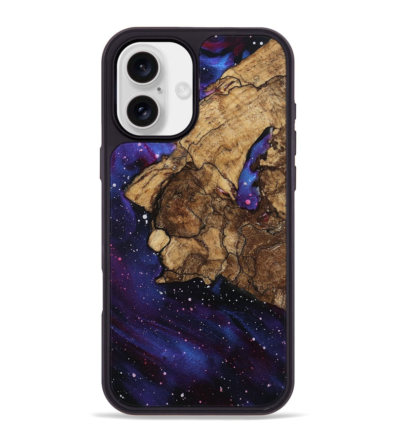 iPhone 16 Plus Wood Phone Case - Athena (Cosmos, 799781)