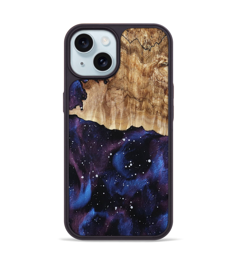 iPhone 15 Wood Phone Case - Carson (Cosmos, 799783)