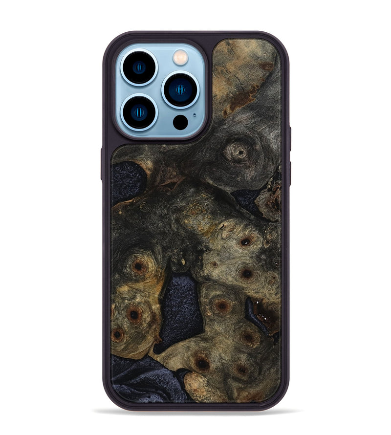 iPhone 14 Pro Max Wood Phone Case - Hal (Wood Burl, 799784)
