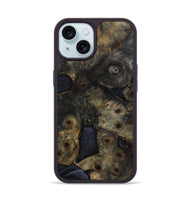 iPhone 15 Wood Phone Case - Hal (Wood Burl, 799784)
