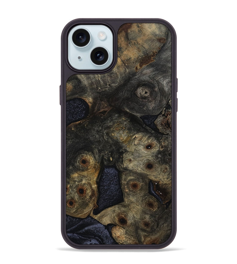 iPhone 15 Plus Wood Phone Case - Hal (Wood Burl, 799784)