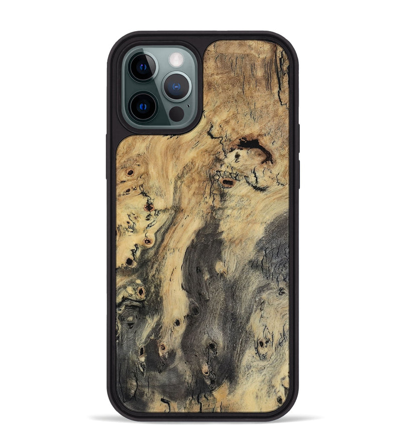 iPhone 12 Pro Max Wood Phone Case - Leander (Wood Burl, 799785)
