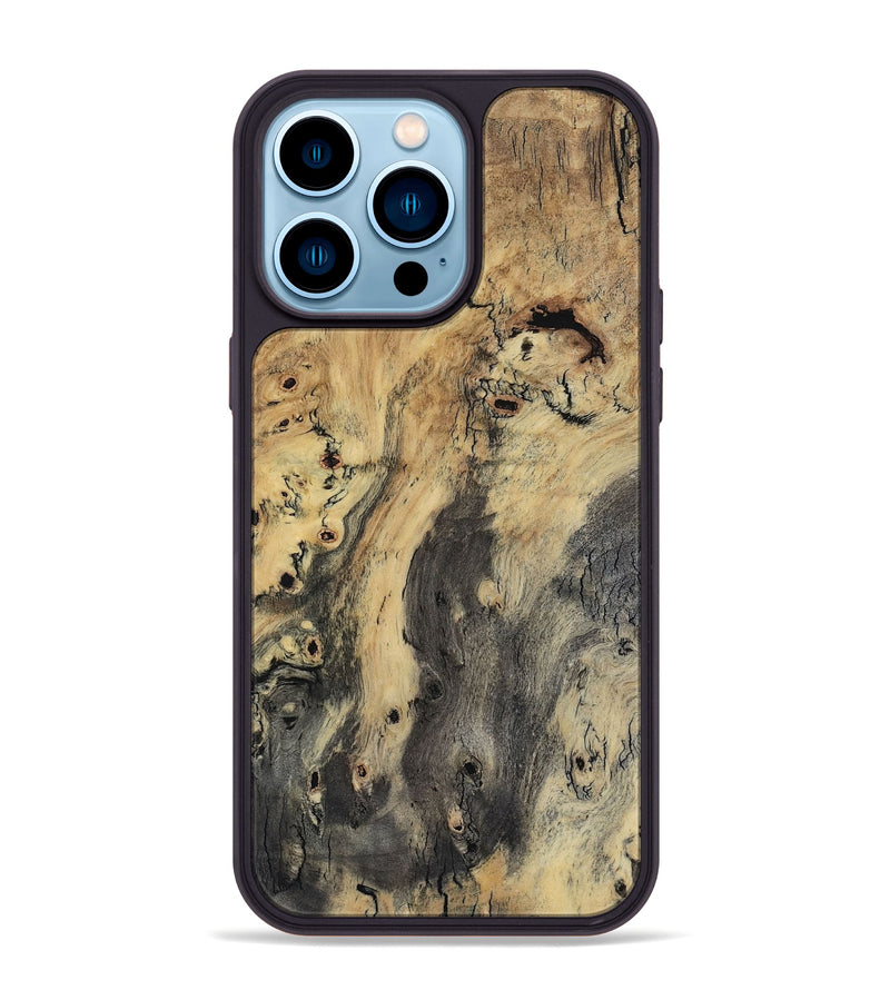 iPhone 14 Pro Max Wood Phone Case - Leander (Wood Burl, 799785)