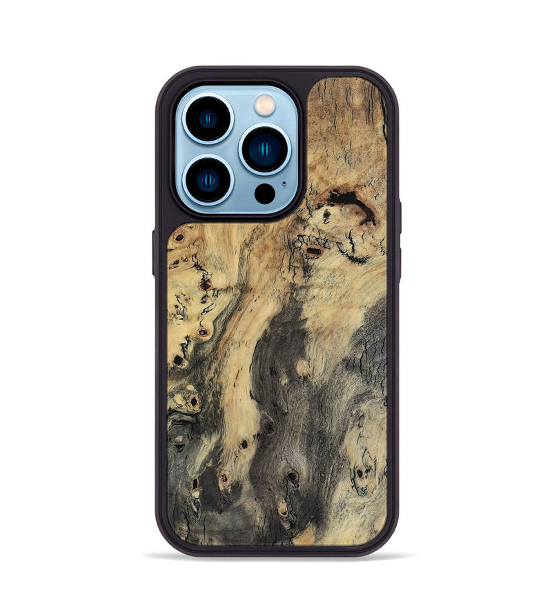iPhone 14 Pro Wood Phone Case - Leander (Wood Burl, 799785)
