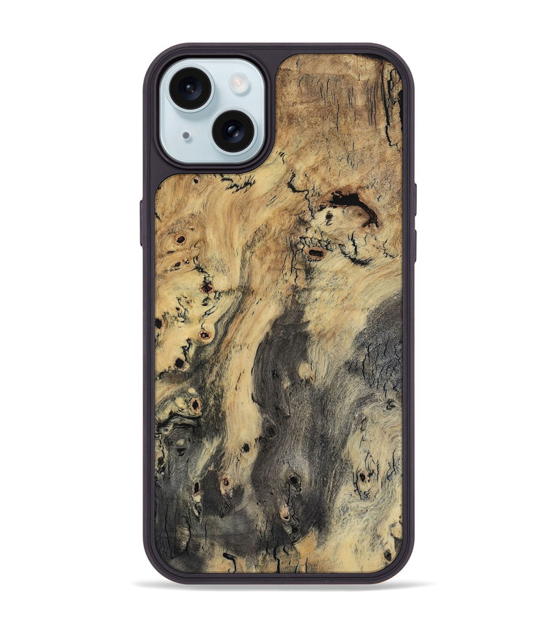 iPhone 15 Plus Wood Phone Case - Leander (Wood Burl, 799785)